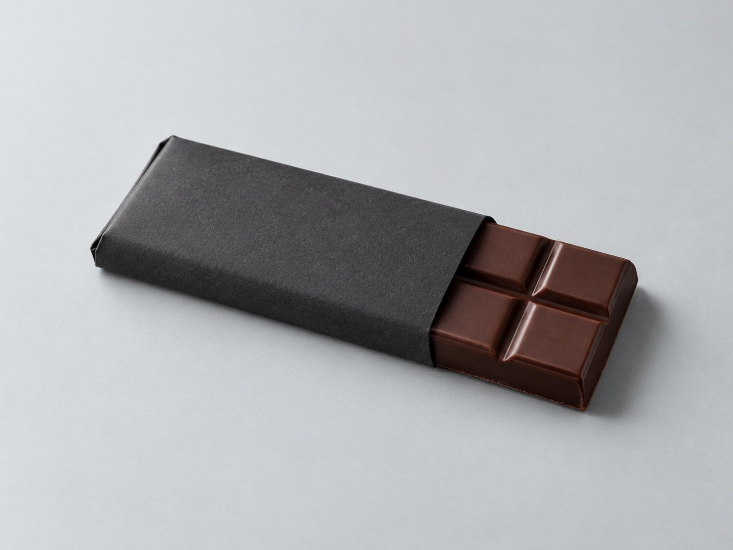Fotografía ilustrativa de un chocolate
